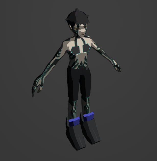 First texture pass for demifiend