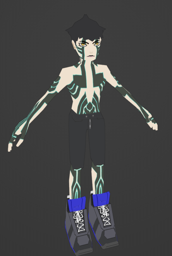 Second texture pass for demifiend