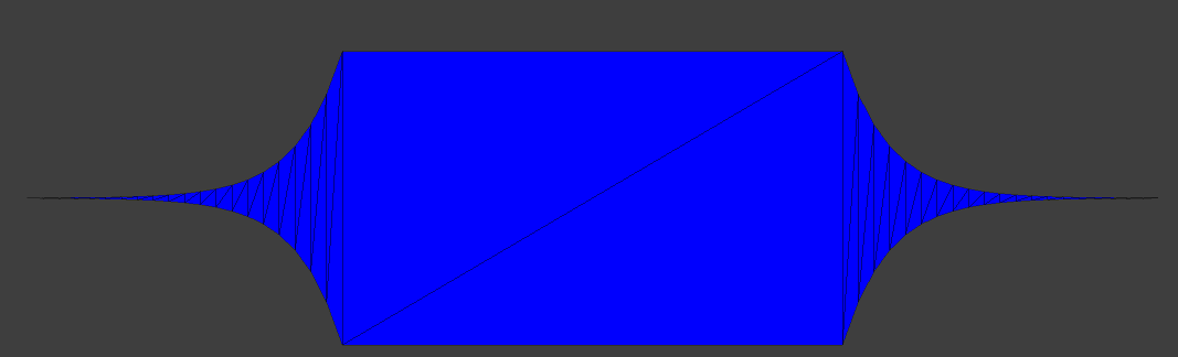 Header showing off it's tapered edges