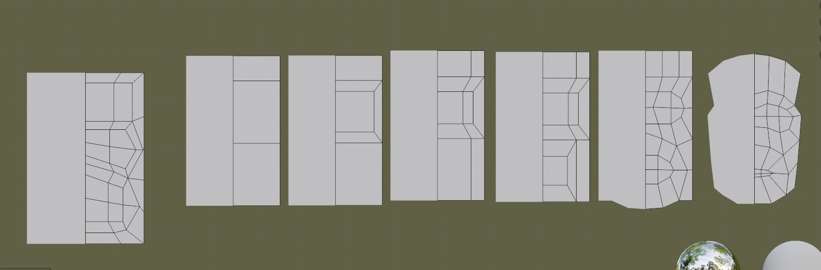 3D modeling the head